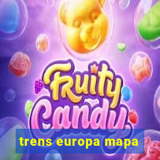 trens europa mapa