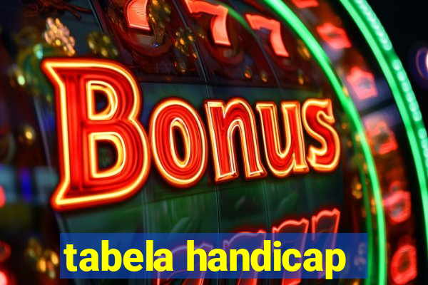 tabela handicap