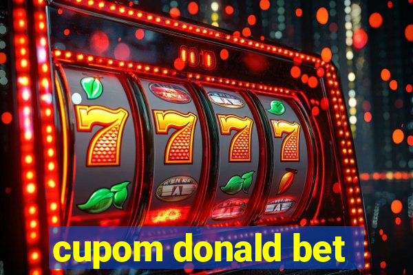 cupom donald bet