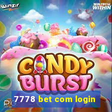 7778 bet com login