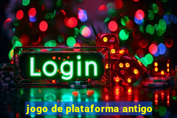 jogo de plataforma antigo