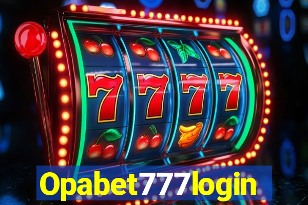 Opabet777login