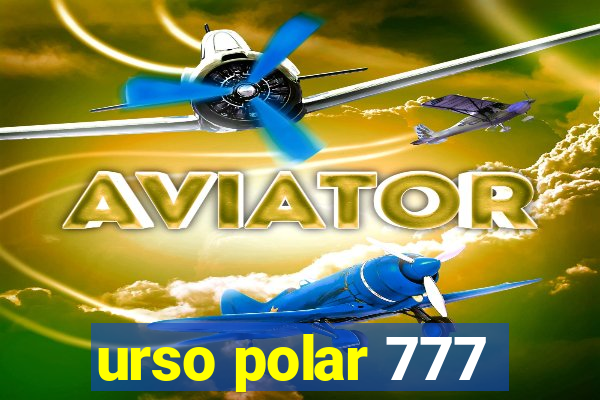 urso polar 777