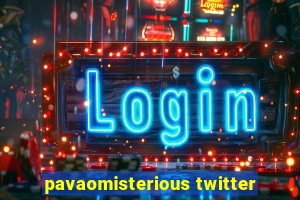 pavaomisterious twitter