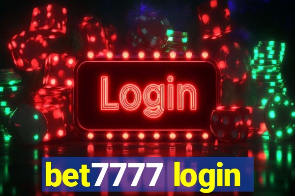 bet7777 login