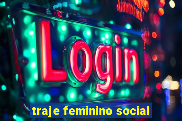 traje feminino social