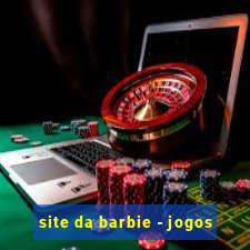 site da barbie - jogos