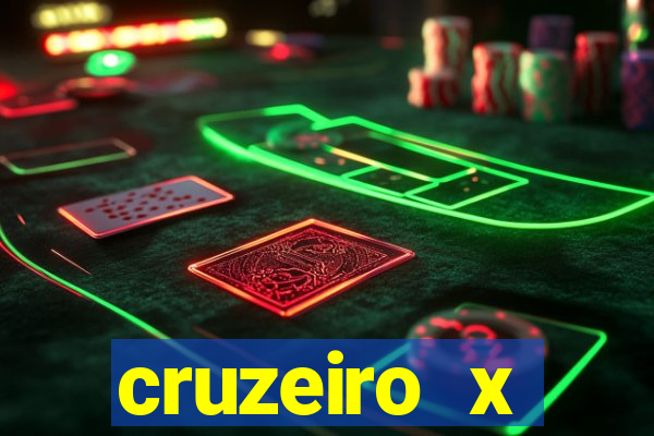 cruzeiro x corinthians palpite