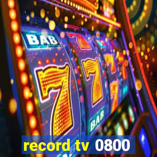 record tv 0800